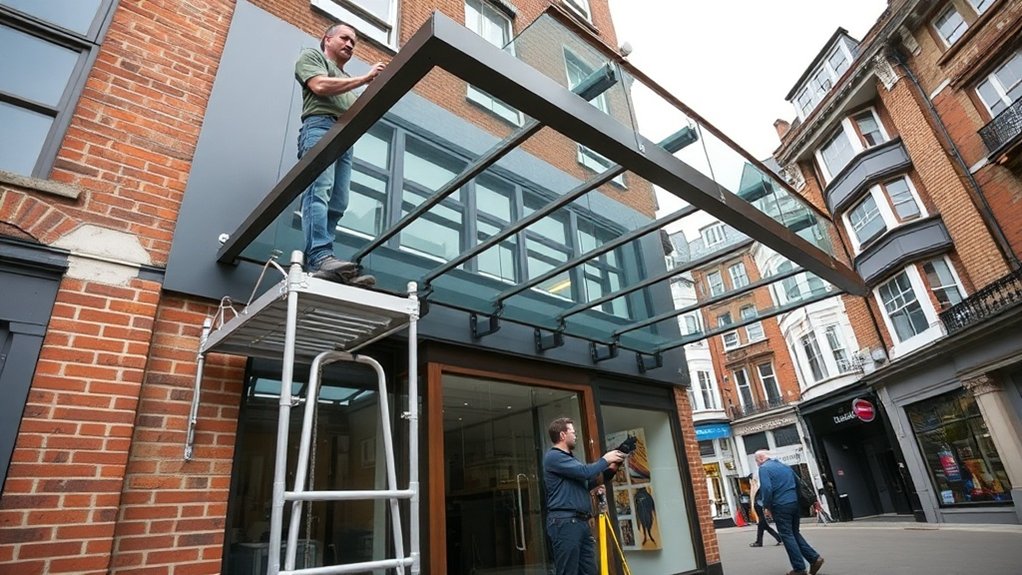 Shopfront Canopy Waterloo